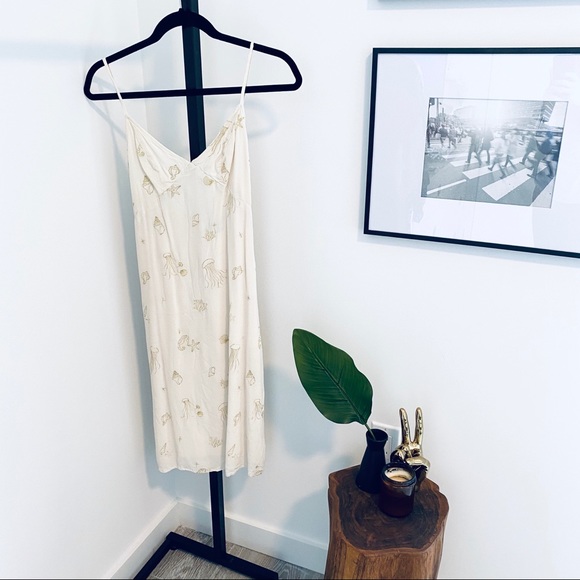 🤎2 for $85🤎 Sea Life Slip Dress - Picture 3 of 7
